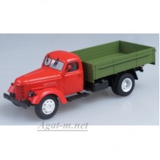 ЗИС-150 грузовик бортовой, красный/зеленый